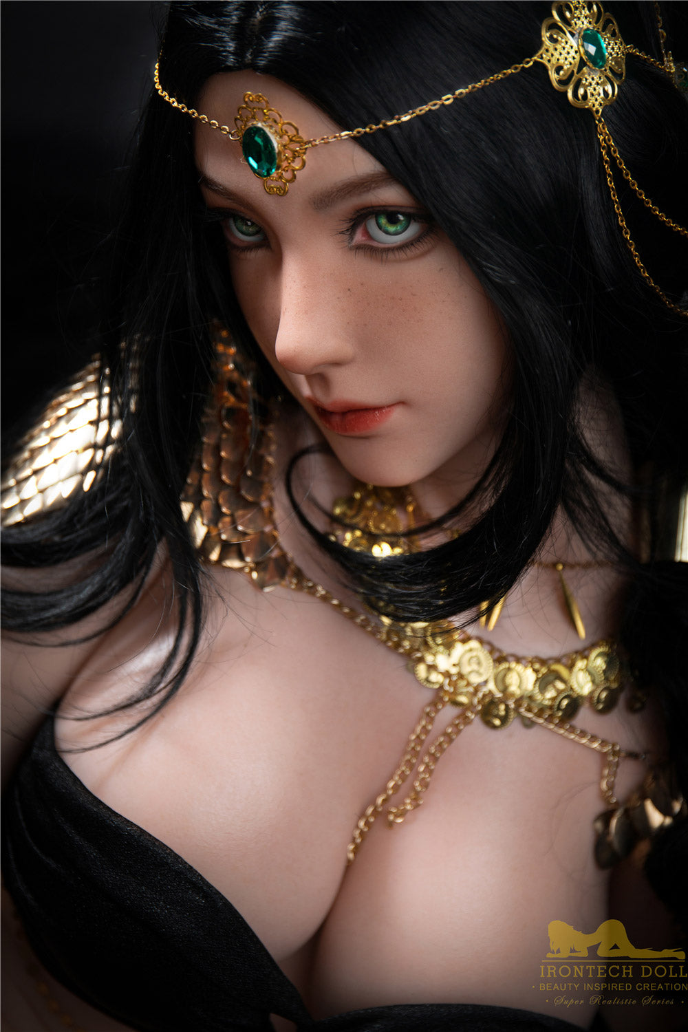 Irontech Elissa 166cm Realistic BBW TPE Sex Doll Princess Big Boobs Adult Love Doll