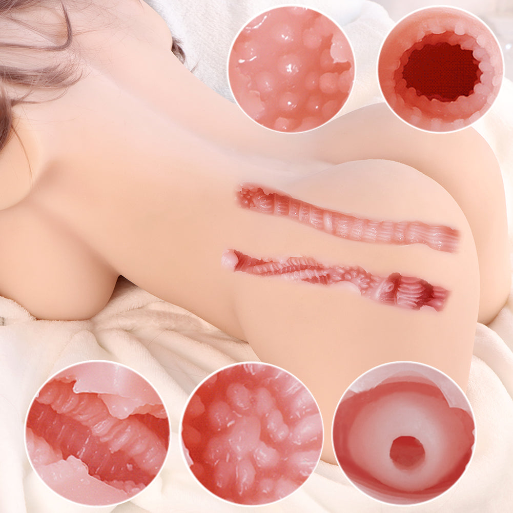 60cm/1ft9 10kg Realistic Torso TPE Sex Toys Natural Skin Color