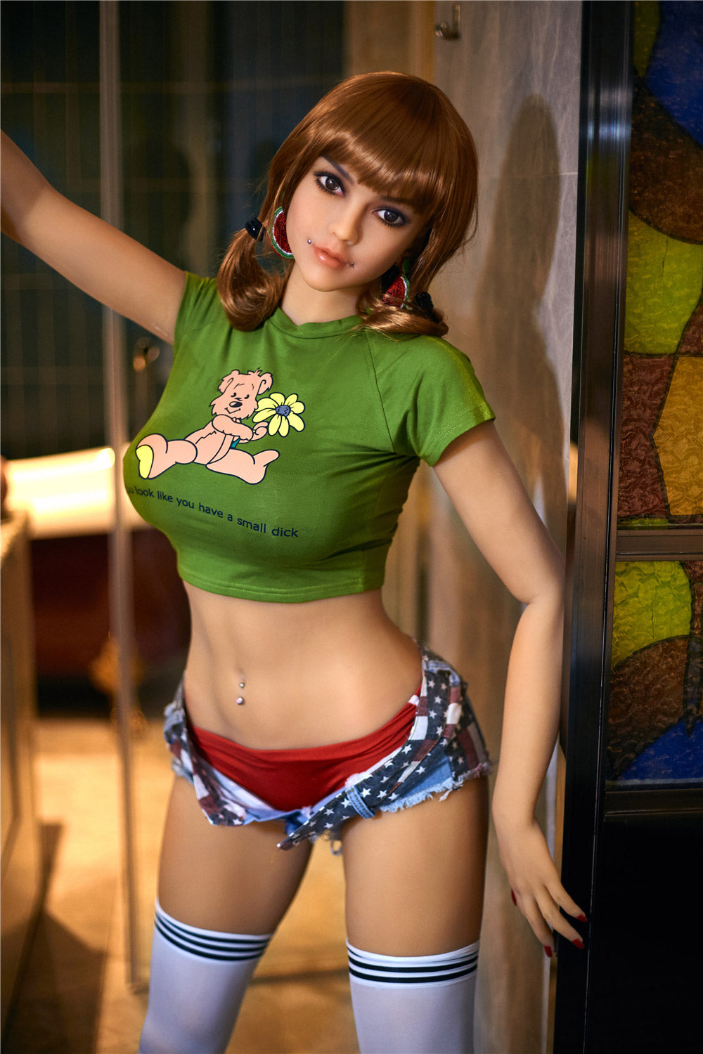 US Stock - Irontechdoll Camille Adult Love Doll 159cm #71 Realistic Medium Breasts TPE Sex Doll