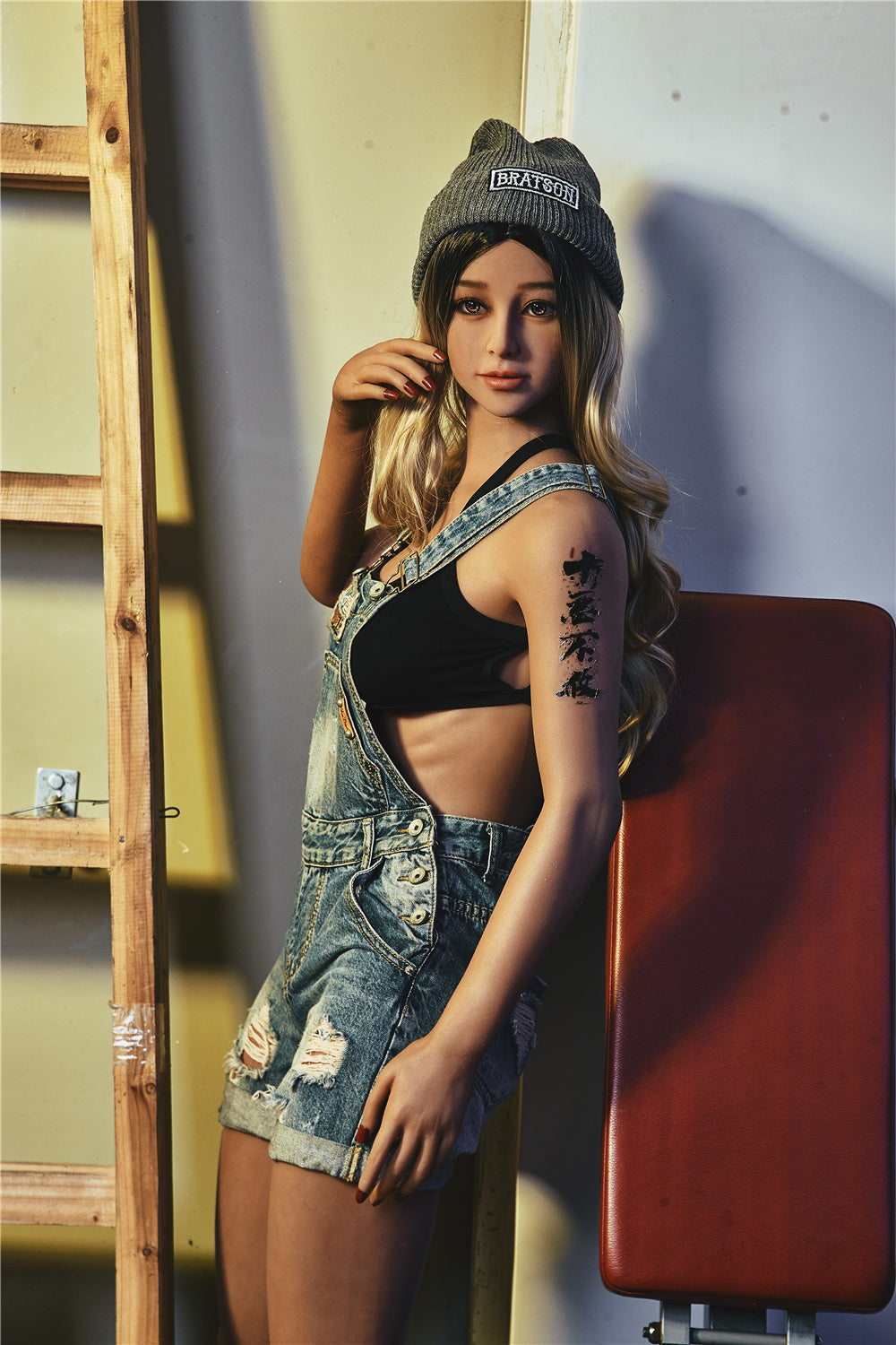 US Stock - Irontechdoll Miki 163cm Adult Love Doll #58 Head Realistic TPE Small Boobs Sex Doll