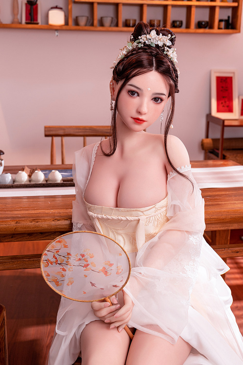 Helen 163cm Ancient Full Silicone Adult Love Doll Big Breasts Realistic BBW Sex Doll