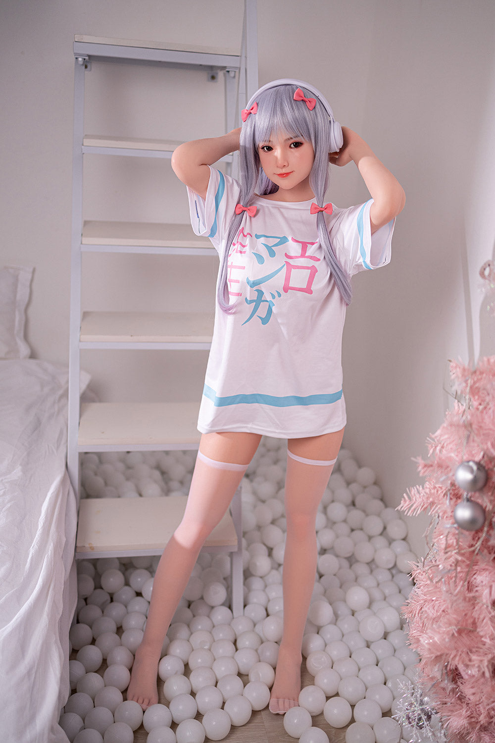 Corrinne 158cm 30# Small Breasts Young Girl Love Doll Realistic Full Silicone Sex Doll