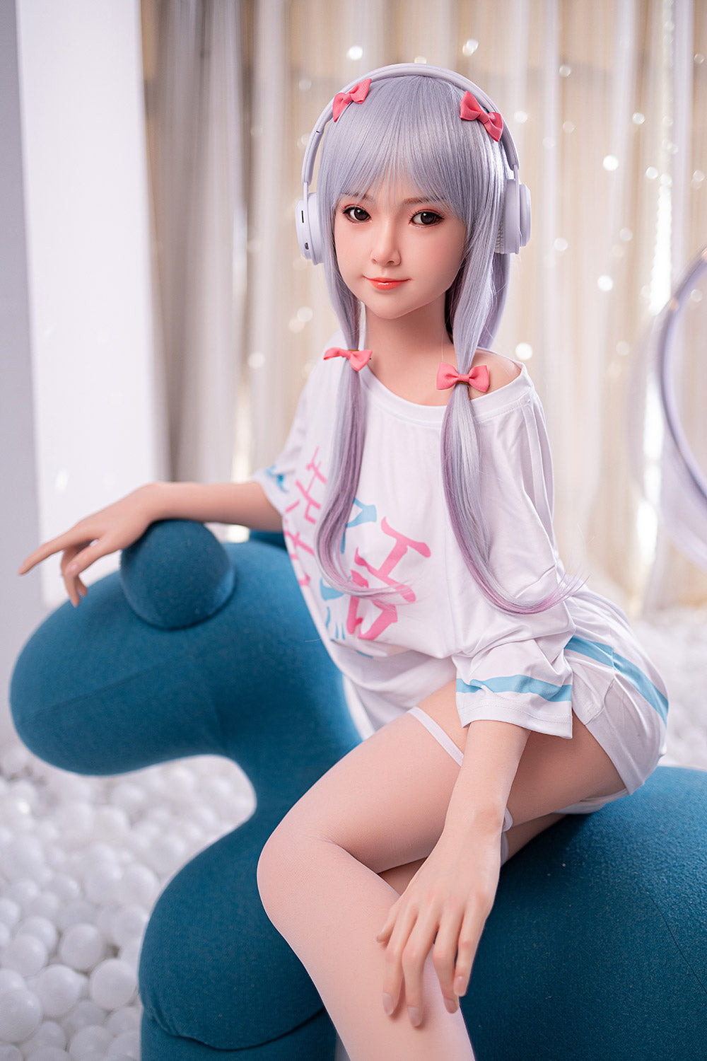 Corrinne 158cm 30# Small Breasts Young Girl Love Doll Realistic Full Silicone Sex Doll