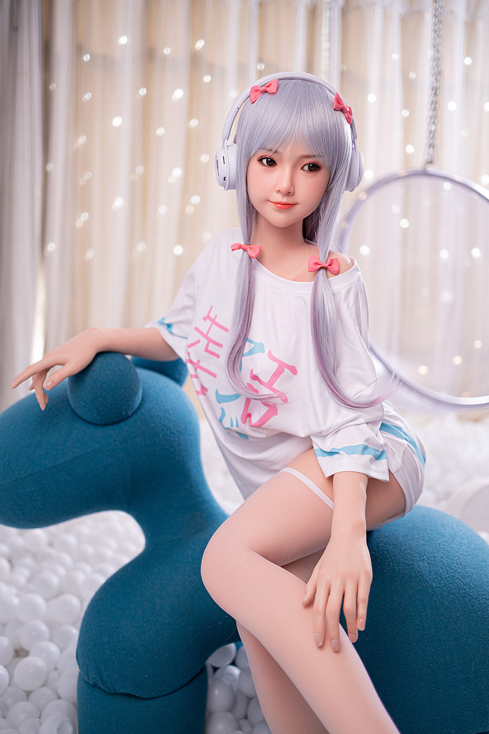 Corrinne 158cm 30# Small Breasts Young Girl Love Doll Realistic Full Silicone Sex Doll