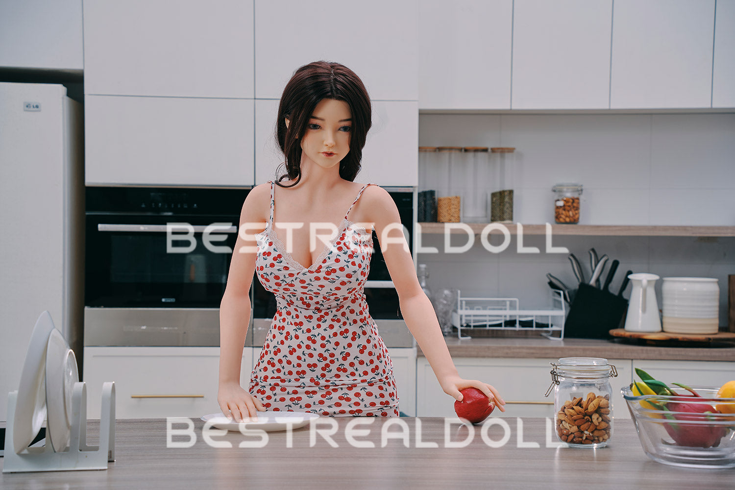 US Stock - RIDMII Unique Design Olympia 163A Sex Doll Silicone Head TPE Body Adult Love Doll