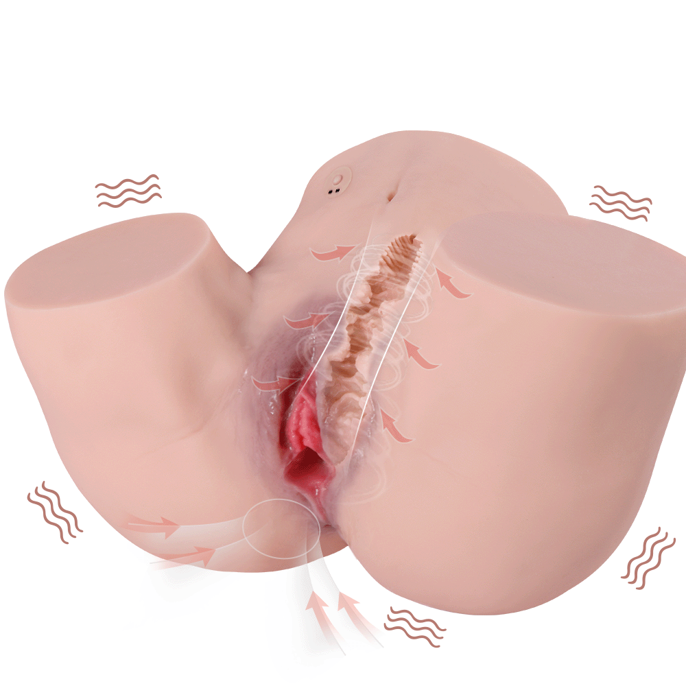 US Stock - Torso Ass Doll Electric Sucking Vagina Sex Doll SQ-MAS50056V