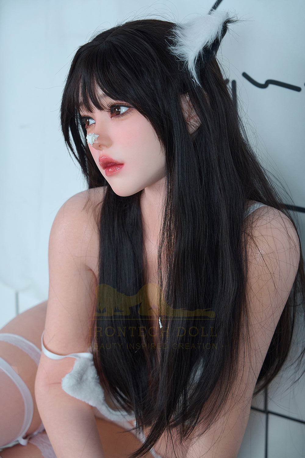 EU Stock - Irontechdoll Lyric Plus 164cm S40 Full Silicone Sex Love Doll Natural Skin Silicone Adult Sex Doll