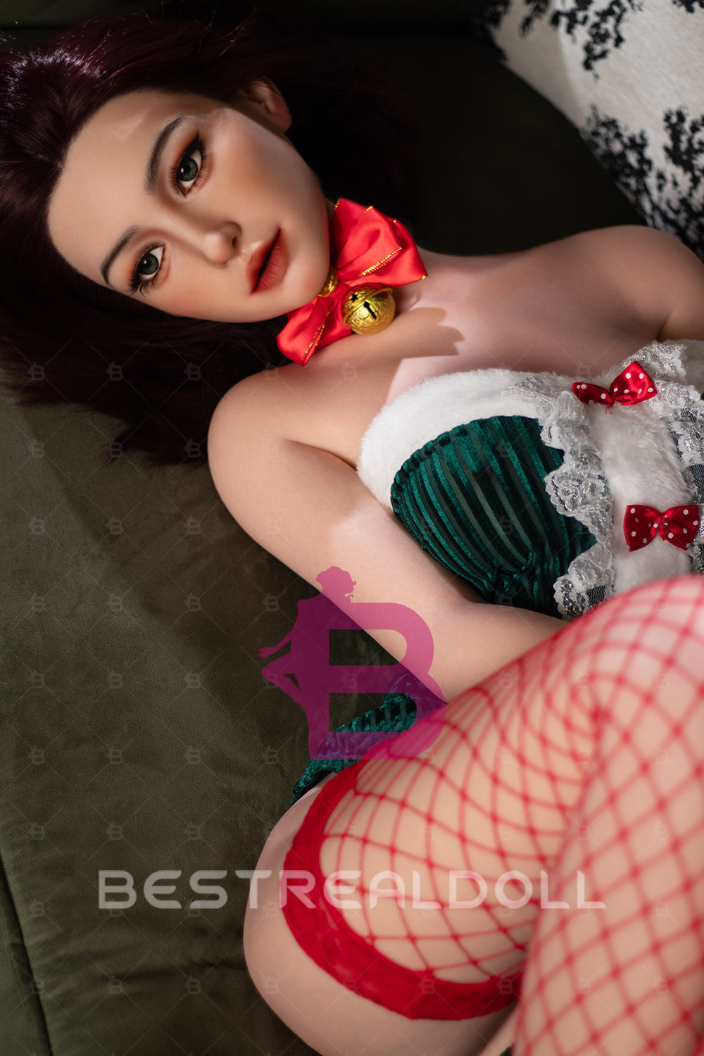 YAMIEE Vivian 150cm #431 Full Silicone Sex Doll Soft Silicone ROS Head Sex Doll Movable Jaw Natural Skin Oral Sex Love Doll