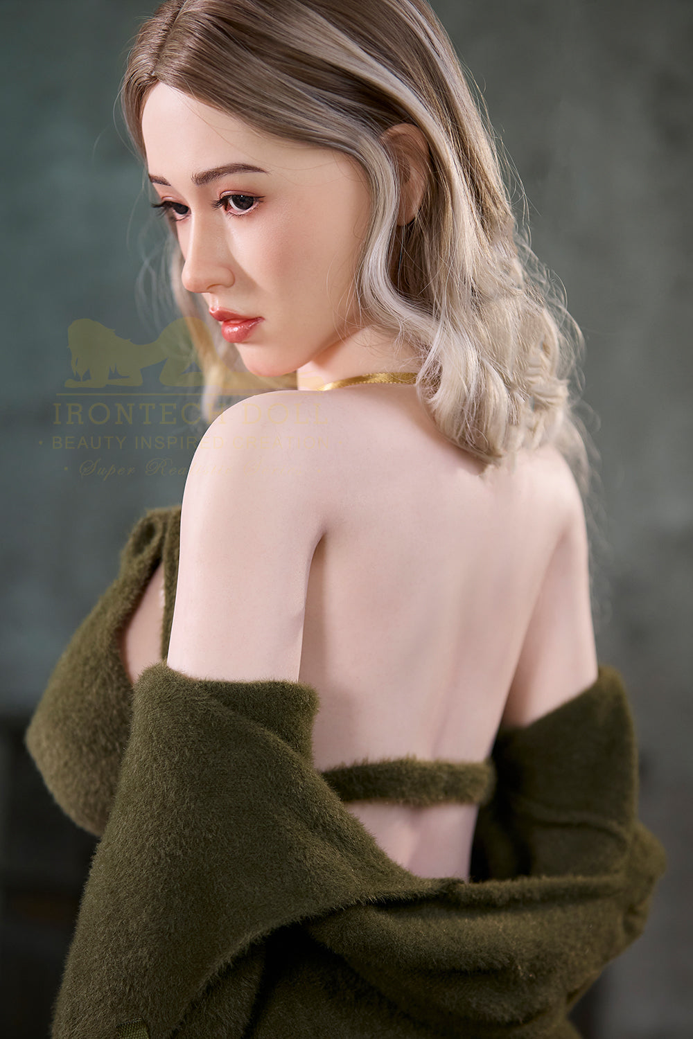 Irontechdoll Karlee 159cm S7 Full Silicone Sex Doll Natural Skin Big Boobs Adult Love Doll