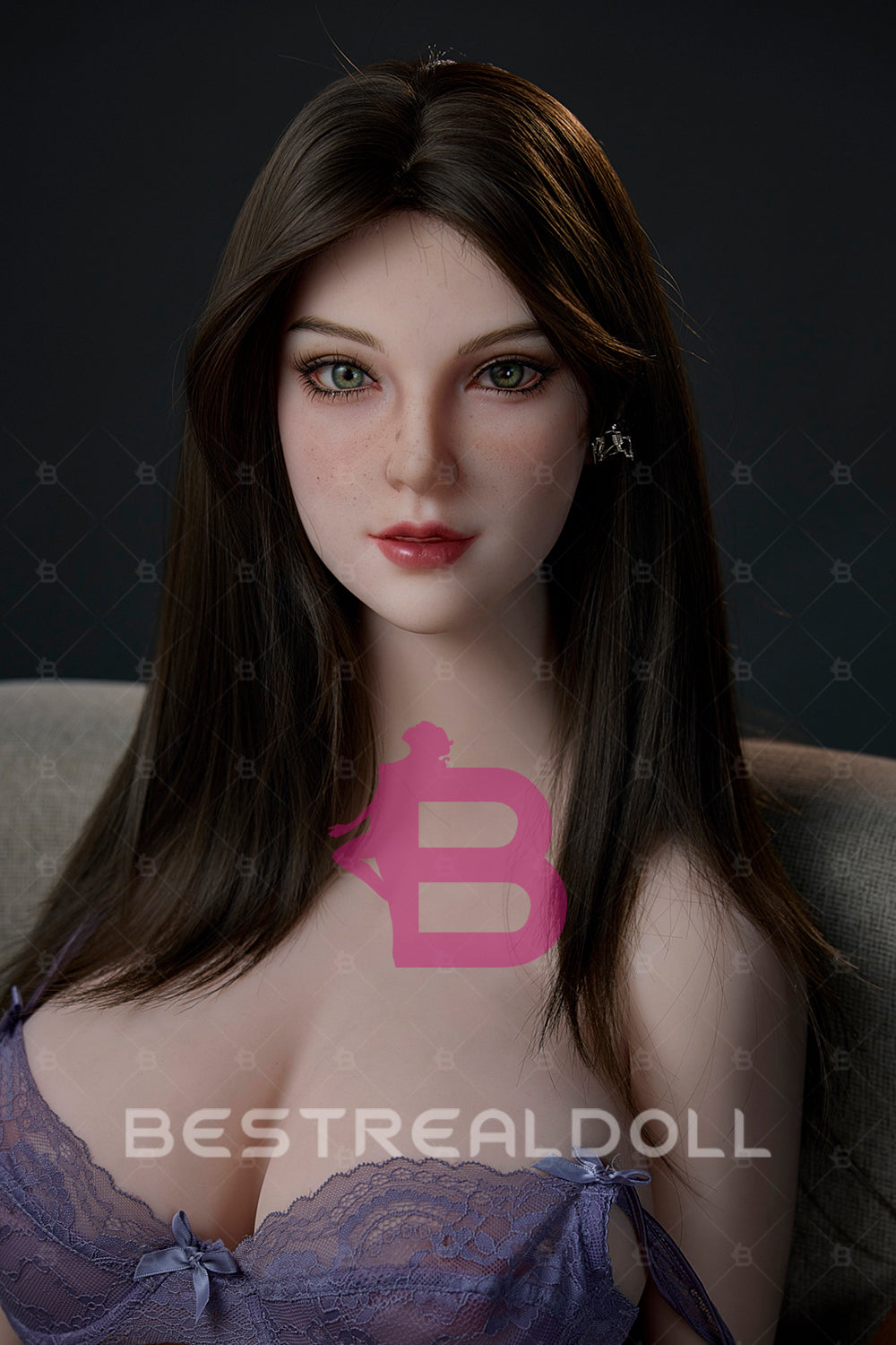 US Stock - Galaxy Morrigan Plus C66 Natural Skin TPE Sex Doll Torso Half Body Big Breasts Adult Torso Sex Doll