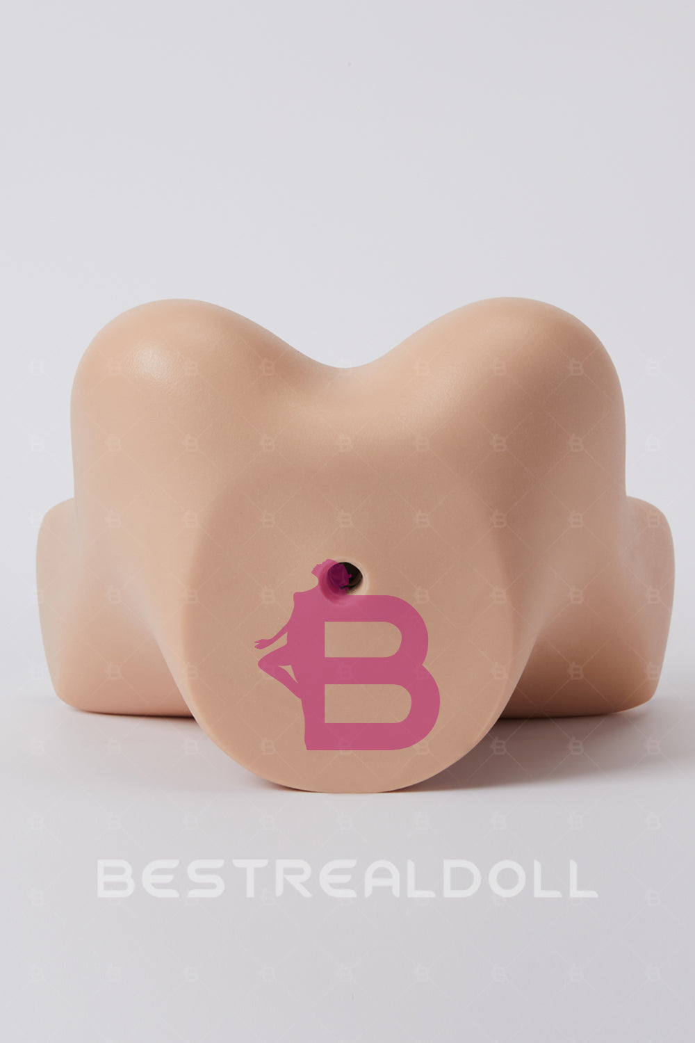 Three Skin Tone Full Silicone Sex Doll Head Stand for Display Light Tanned Skin Silicone Doll Head Stand ONLY