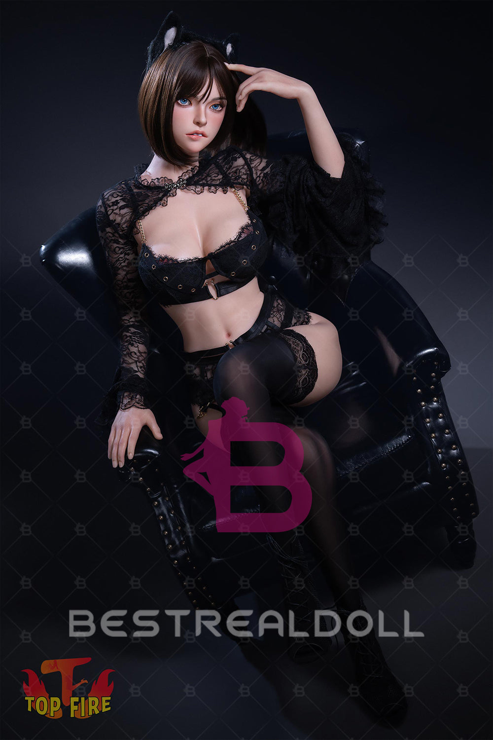 EU Stock - Topfire Nemi 158cm T05 Full Silicone ROS Sex Doll Natural Skin Auto Blowjob Silicone Adult Love Doll