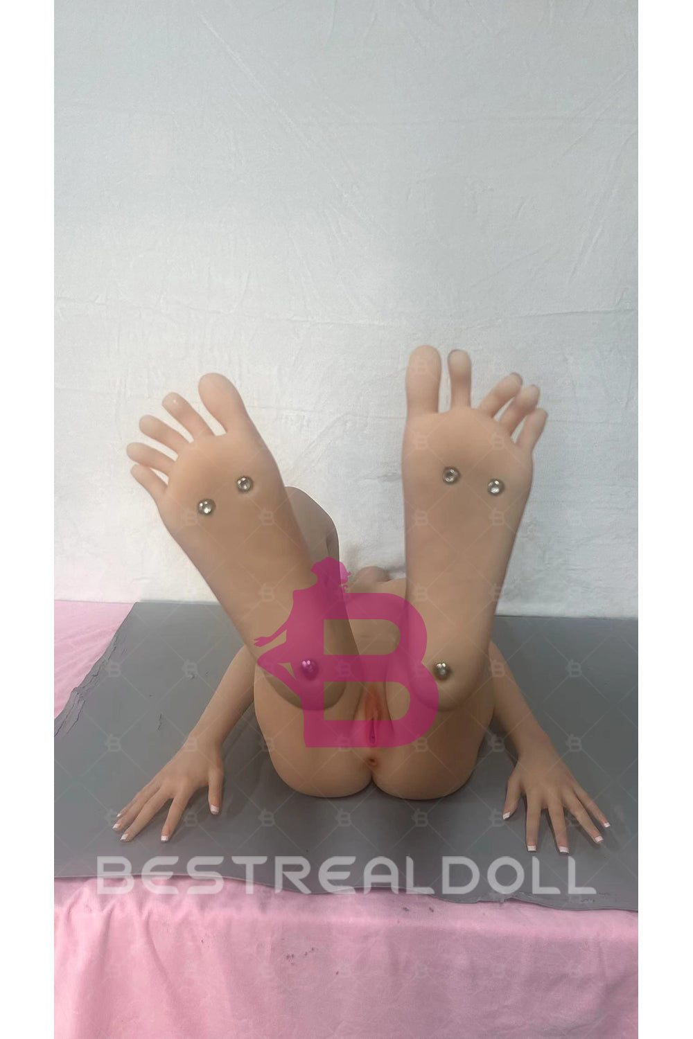 US Stock - Amaris 150cm M15 Soft Silicone ROS Head Sex Doll Sexy Blonde Girl TPE Body Oral Sex Love Doll
