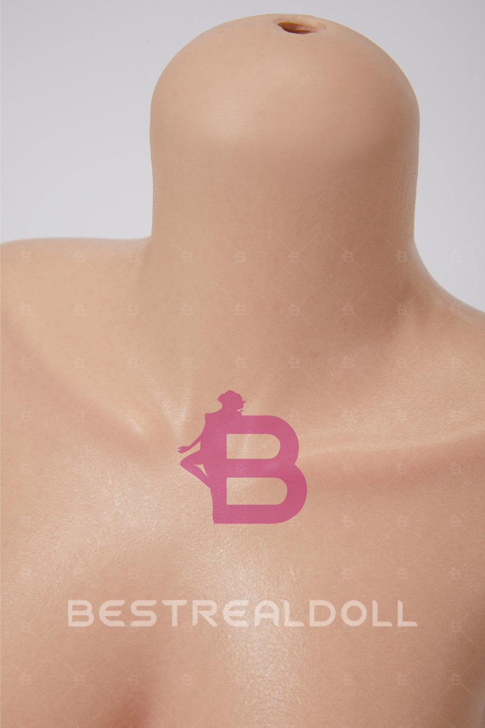 Full Silicone Half Body Sex Doll Head Stand Natural Skin Silicone Adult Love Doll Head Display Stand ONLY
