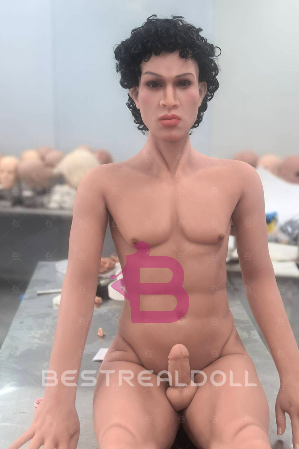 167cm Vincent Realistic Male Sex Doll Handsome Guy TPE Adult Gay Love Doll