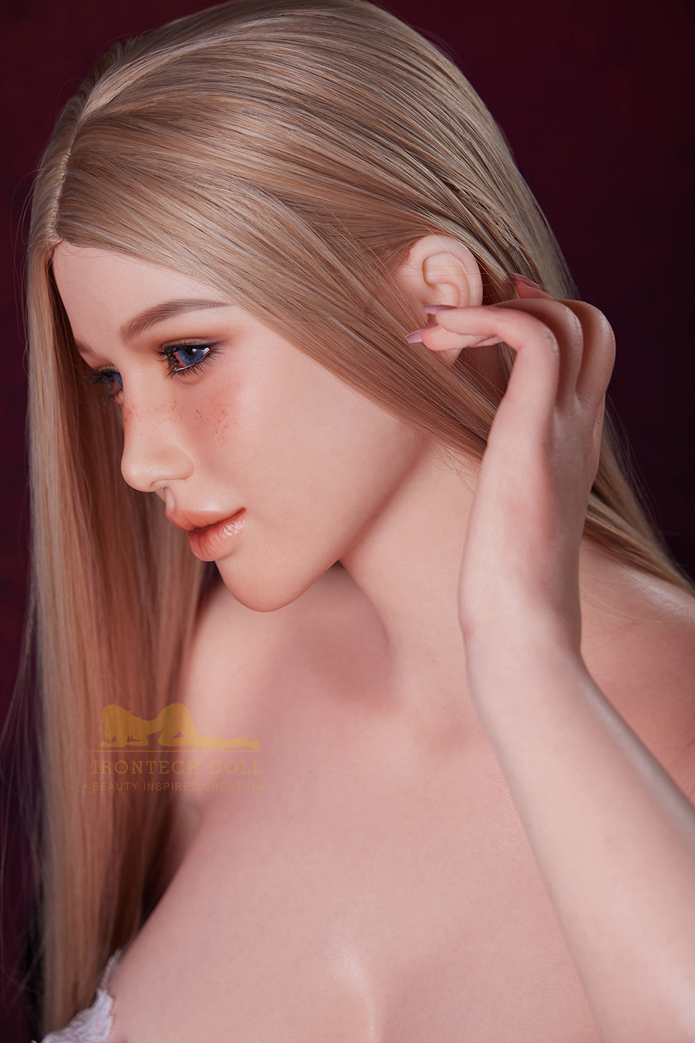 Irontechdoll Elly Plus 164cm S13 AIO (All in One) Natural & Dark Tanned Skin Full SIlicone Sex Doll Adult Love Doll