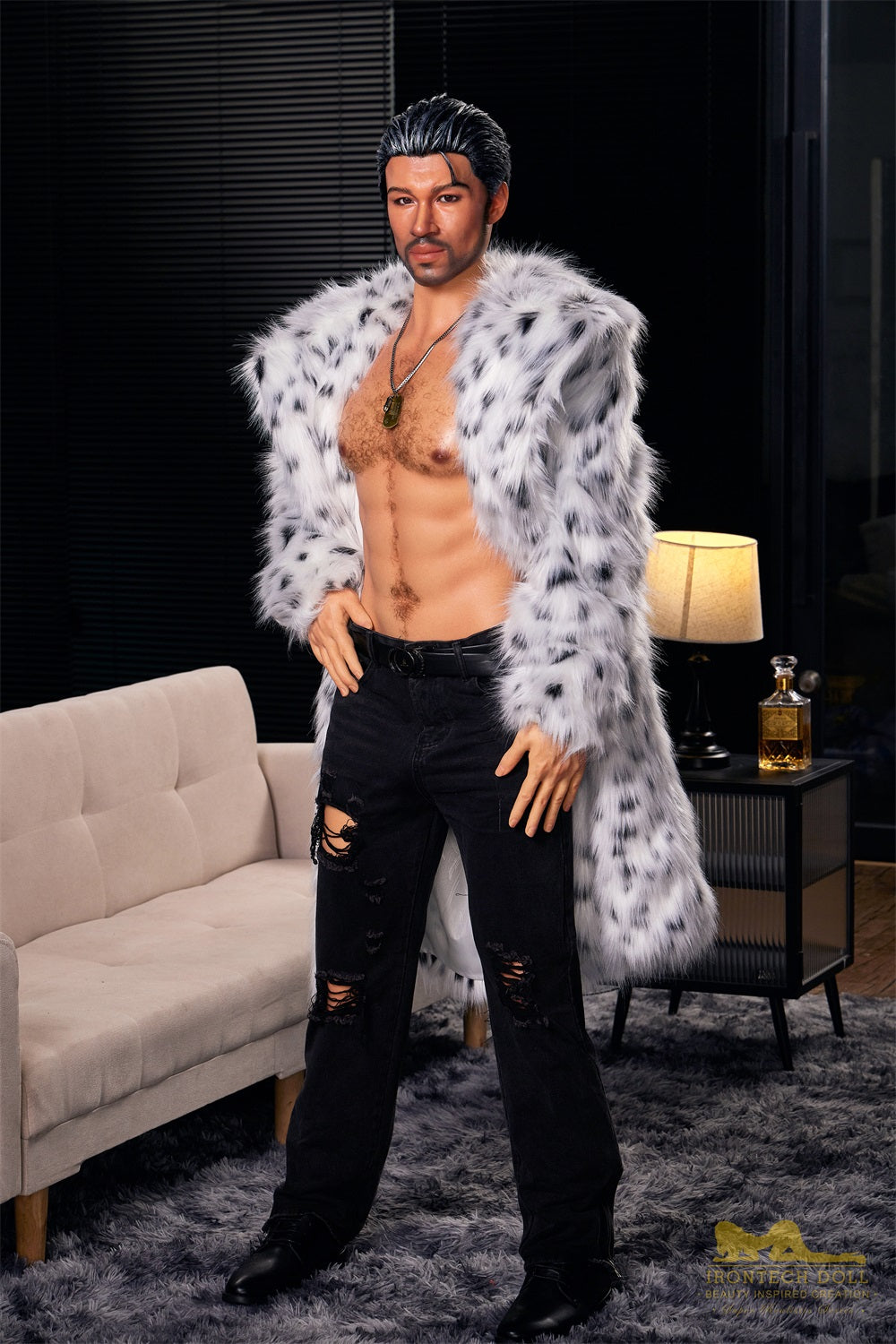Irontechdoll 170cm M7 Geoff Male Sex Doll Full Silicone Male Doll Gay Love Doll