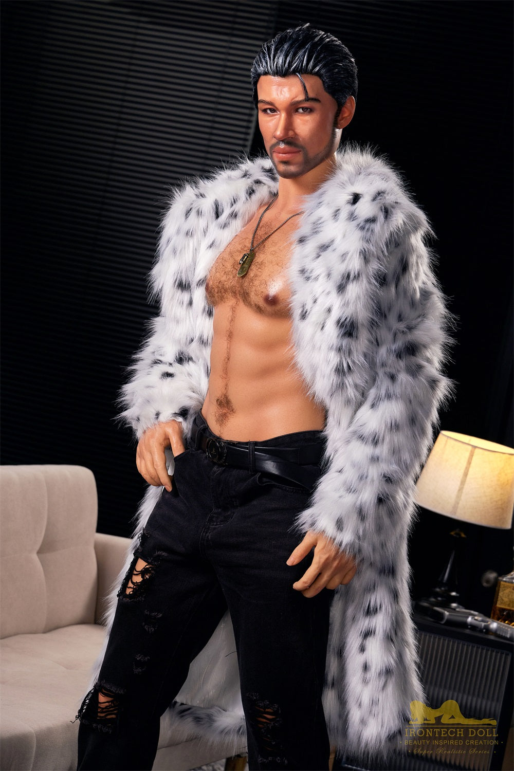 Irontechdoll 170cm M7 Geoff Male Sex Doll Full Silicone Male Doll Gay Love Doll