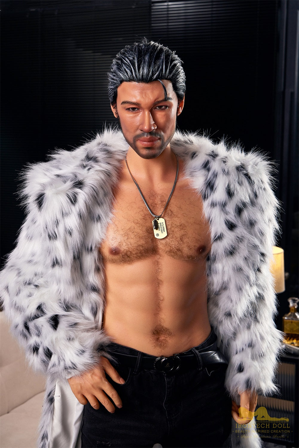 Irontechdoll 170cm M7 Geoff Male Sex Doll Full Silicone Male Doll Gay Love Doll