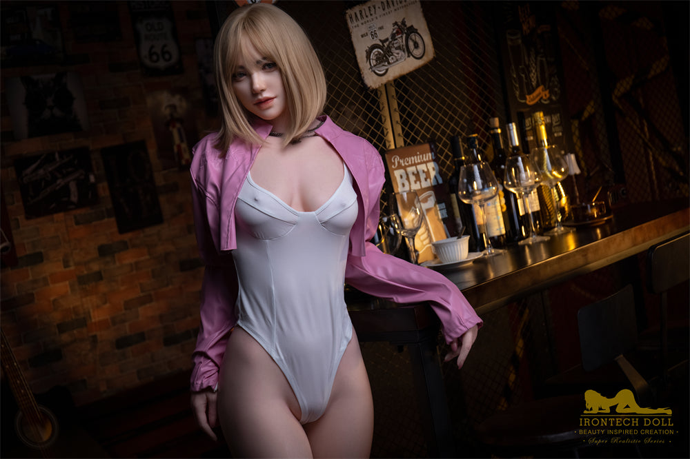 Irontechdoll Nicolette 169cm Full Silicone Love Doll S39 Realistic Adult Sex Doll Natural Skin