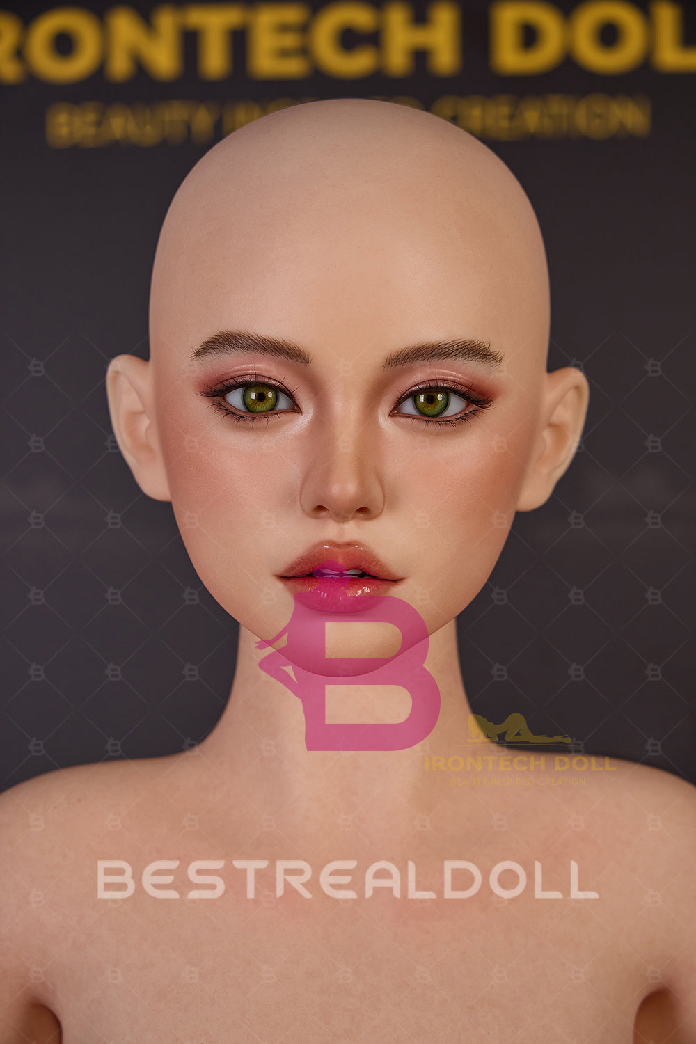 US Stock - Irontechdoll Lyric Plus 164cm S40 Short Hair Full Silicone ROS Max Sex Doll Natural Skin Silicone Adult Oral Sex Love Doll