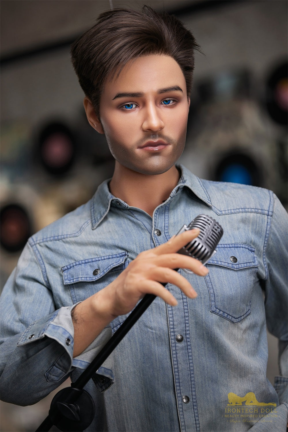 Irontechdoll 170cm M4 Jimmy Male Sex Doll Full Silicone Male Doll Gay Love Doll