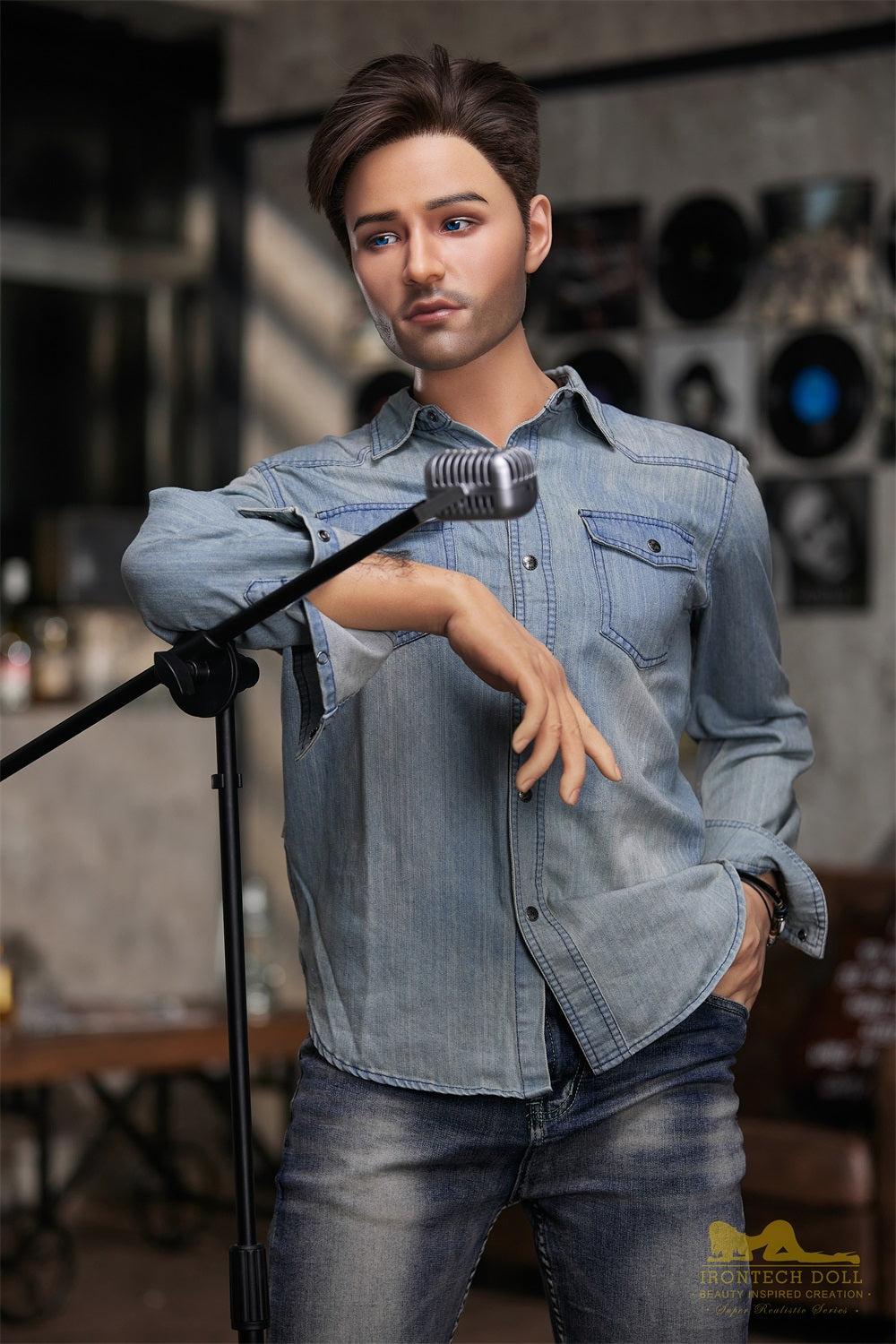 Irontechdoll 170cm M4 Jimmy Male Sex Doll Full Silicone Male Doll Gay Love Doll