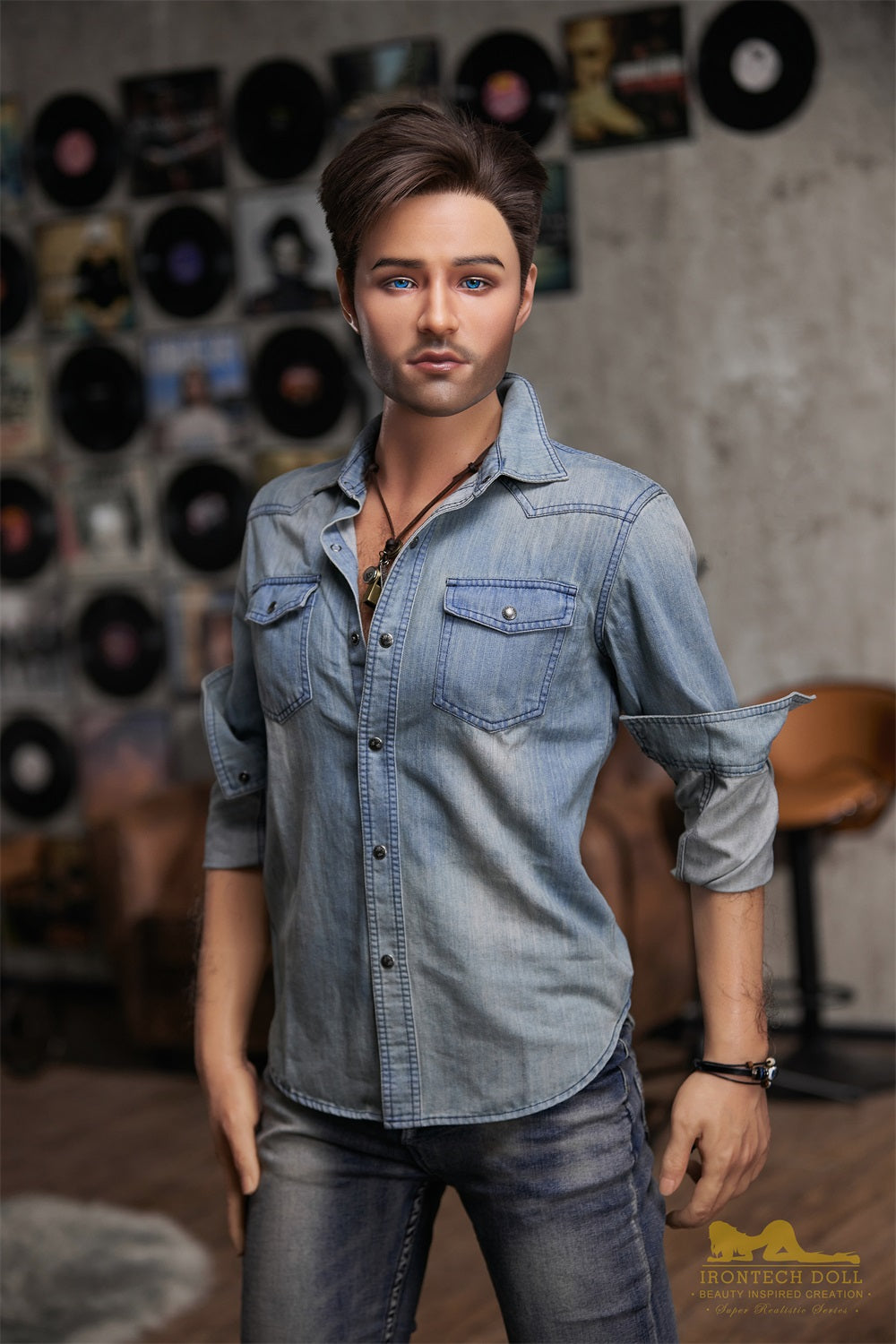 Irontechdoll 170cm M4 Jimmy Male Sex Doll Full Silicone Male Doll Gay Love Doll