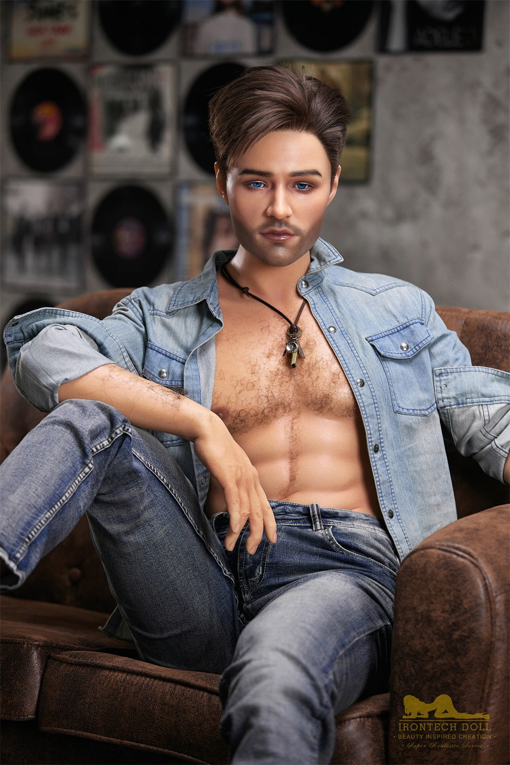 Irontechdoll 170cm M4 Jimmy Male Sex Doll Full Silicone Male Doll Gay Love Doll