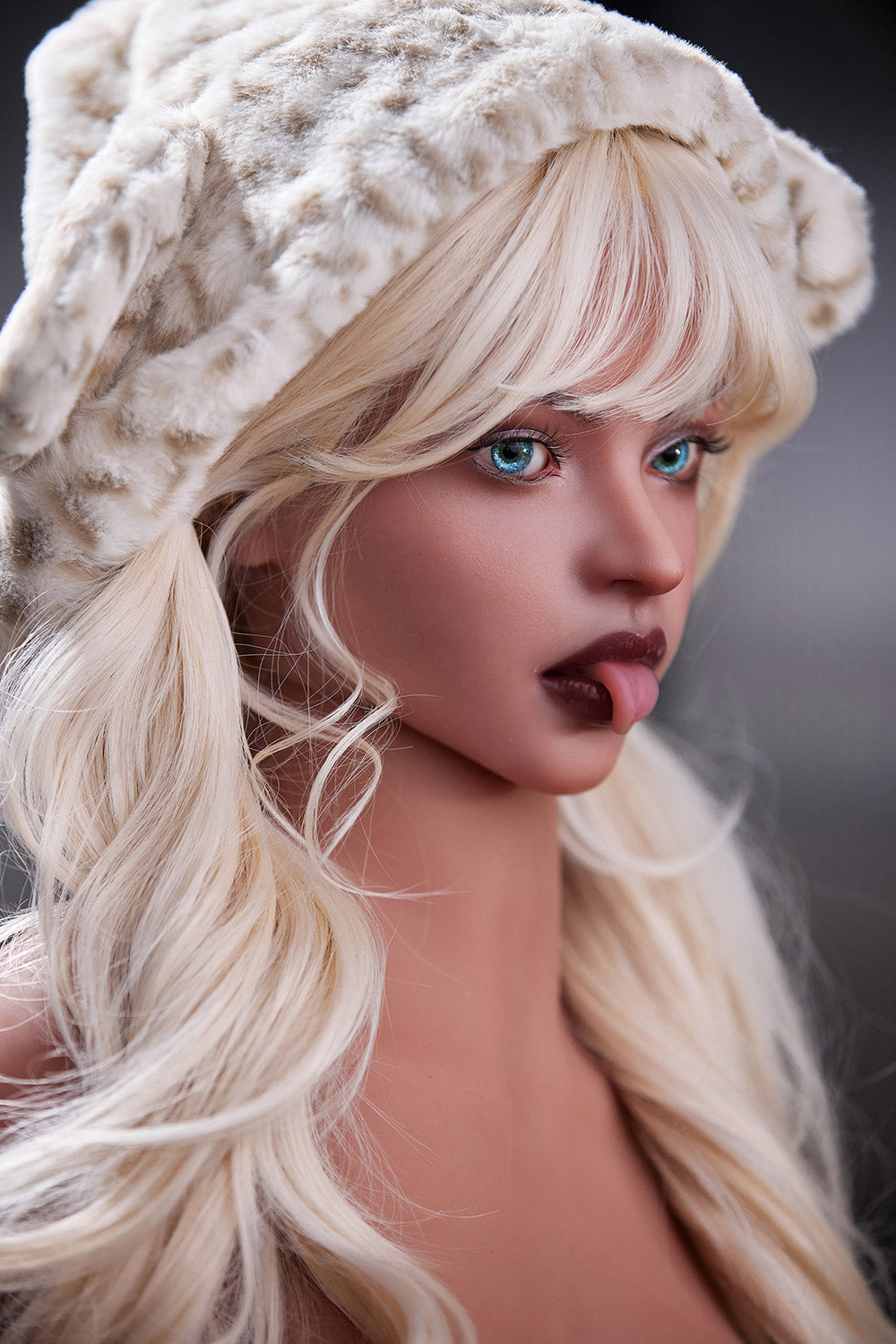 Adela M2 Silicone Sex Doll ROS Head Love Doll Movable Jaw Head Only