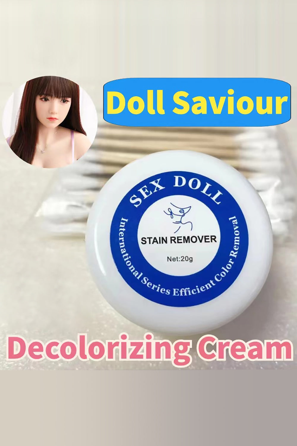 Sex Doll Decolorizing Cream TPE Doll Body Stain Remover Cleansing Crea Sex Doll Decolorizing Cream TPE Doll Body Stain Remover Cleansing Crea