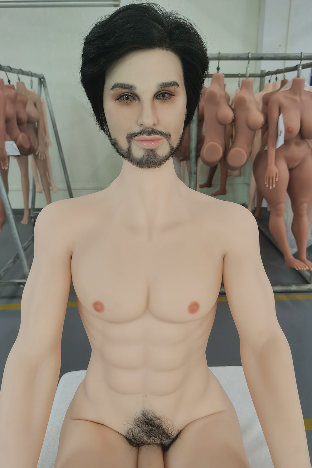 162cm Billy Silicone Head Male Sex Doll Realistic TPE Body Gay Adult Sex Doll