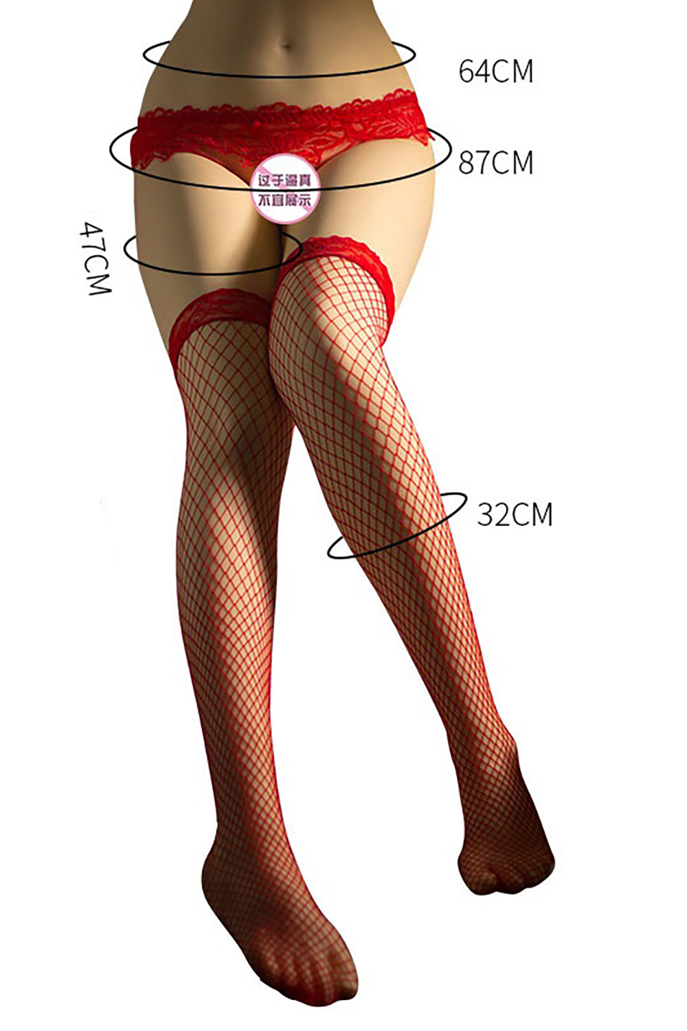 EU Stock - 110cm/3ft6 Leg Sex Doll Realistic Half Body TPE Sex Doll Leg Torso Adult Love Doll Torso