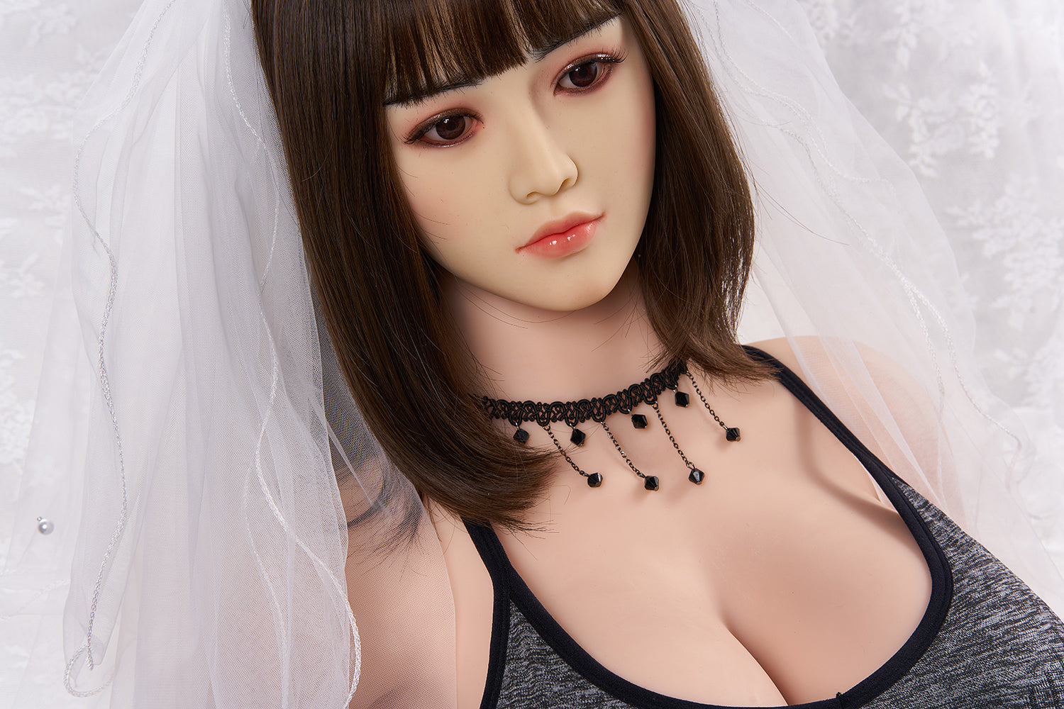 US Stock - Margot Medium Boobs Sex Doll Torso Half Body TPE Torso Doll with Head Natural Skin Realistic Love Doll