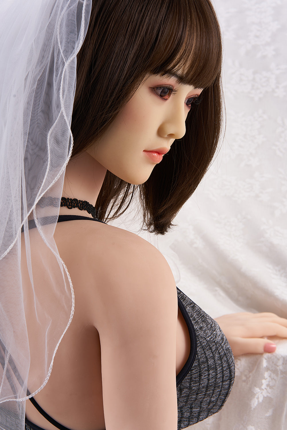 US Stock - Margot Medium Boobs Sex Doll Torso Half Body TPE Torso Doll with Head Natural Skin Realistic Love Doll