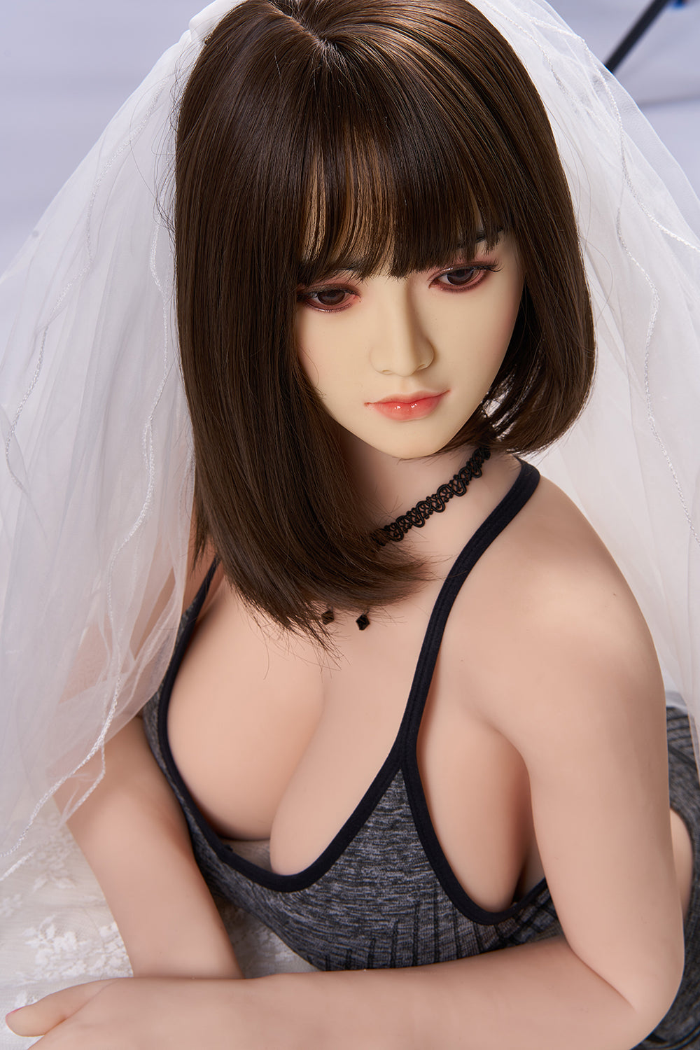 US Stock - Margot Medium Boobs Sex Doll Torso Half Body TPE Torso Doll with Head Natural Skin Realistic Love Doll