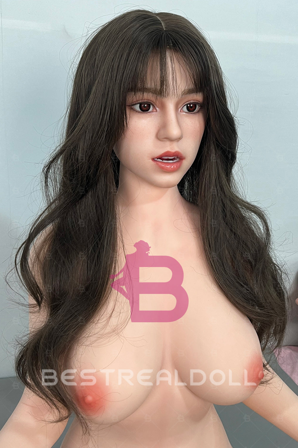 US Stock - Isolde Plus 160cm M8 Soft Silicone ROS Head Sex Doll TPE or Silicone Body Oral Sex Love Doll