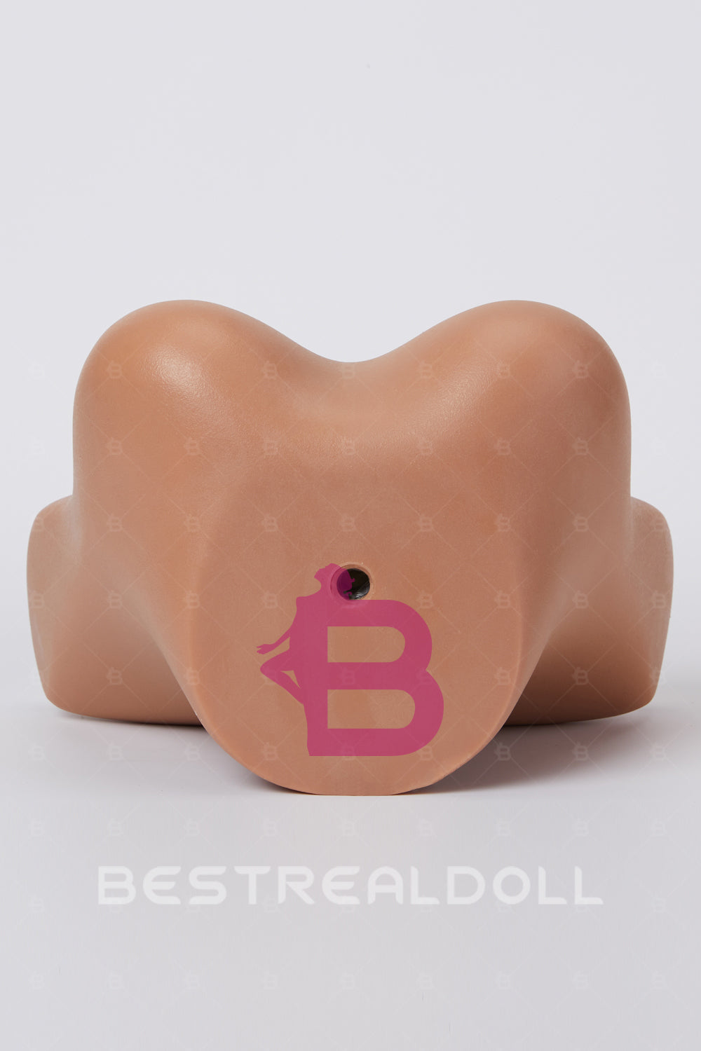 Three Skin Tone Full Silicone Sex Doll Head Stand for Display Light Tanned Skin Silicone Doll Head Stand ONLY
