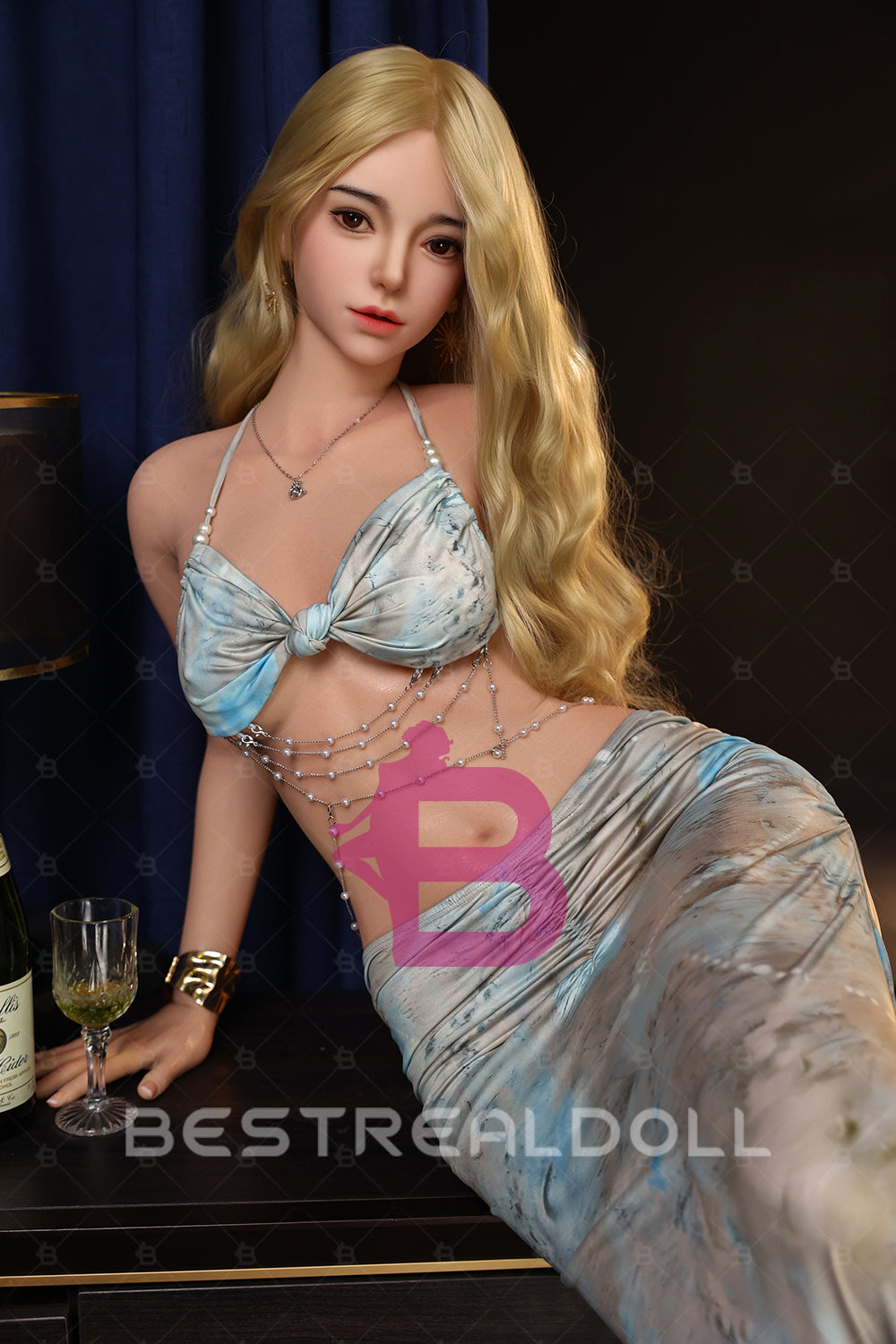 RIDMII Tansy 164cm #414 Unique Design Full Silicone ROS Sex Doll Movable Jaw Silicone Oral Sex Adult Love Doll