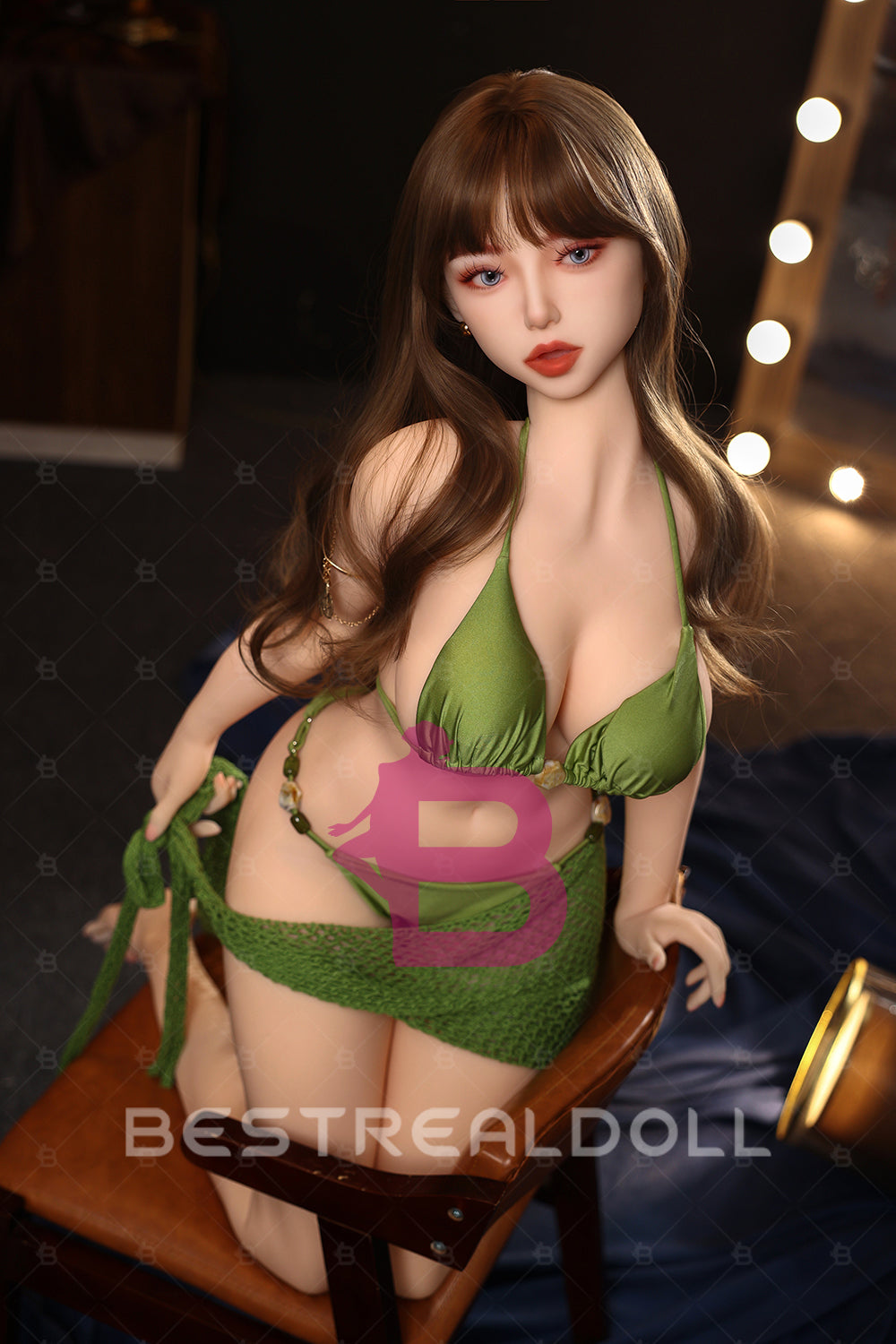US Stock - YAMIEE Niva 163cm SNK40 Natural Skin TPE Sex Doll Jelly Breast Adult Love Doll (Free 2ND Head)