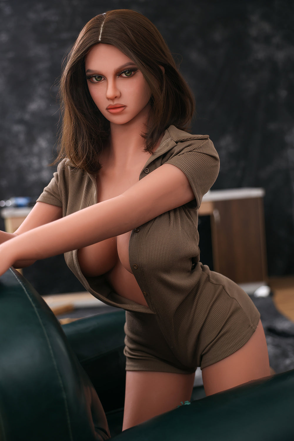 Hadley 159cm #99 Realistic TPE Sex Doll Medium Breasts Super Sexy Lady Adult Love Doll