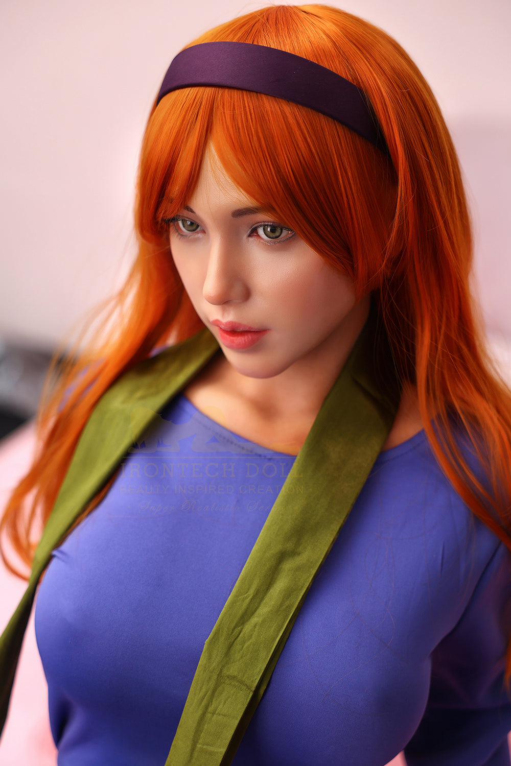 Irontechdoll Sharlene 167cm S42 Full Silicone Sex Doll Tanned Skin Adult Silicone Love Doll