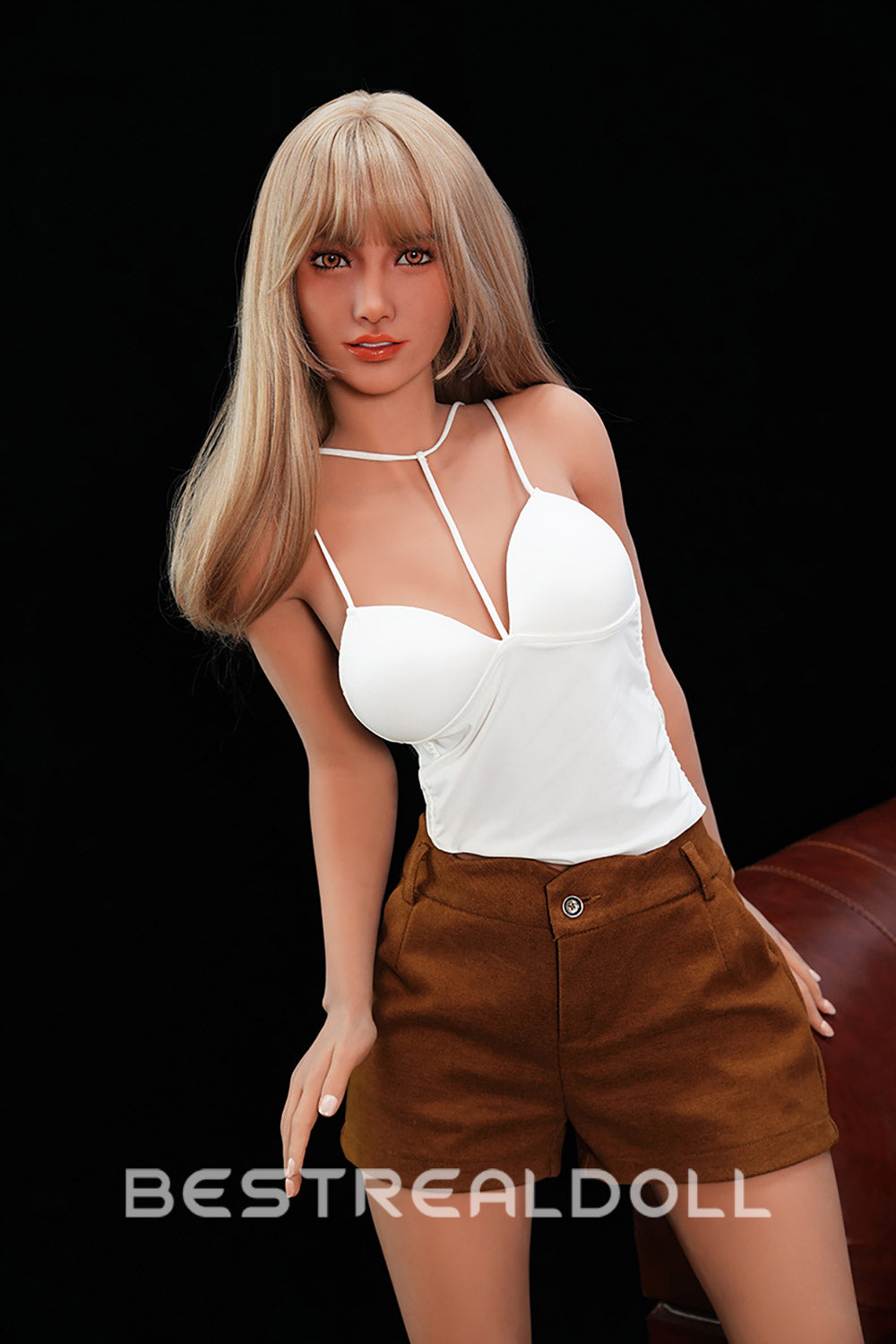 US Stock - 163cm Edwige Beautiful Girl TPE Sex Doll E #DC08 Small Boob Love Doll