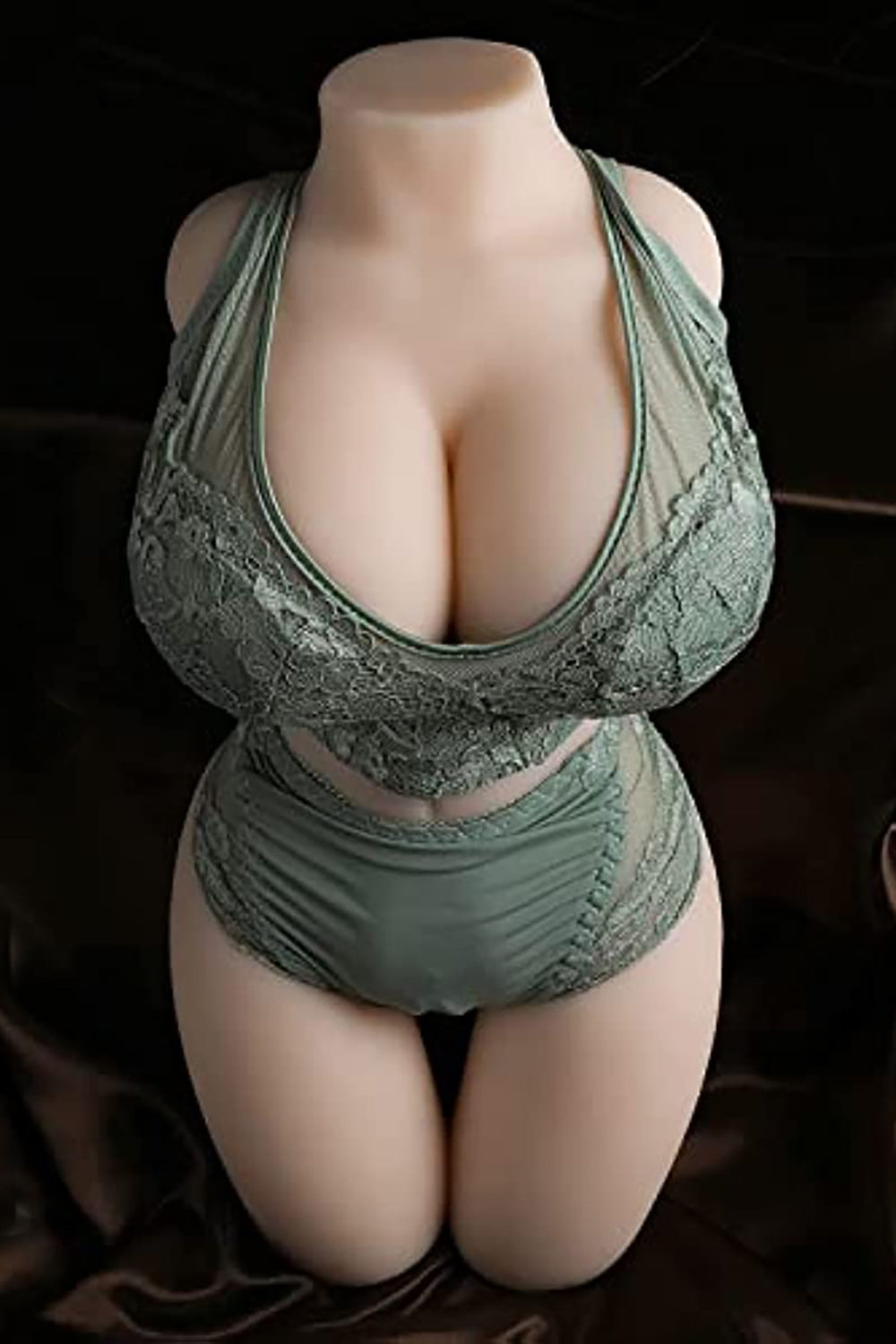 EU Stock - 39cm/15in Half Body Sex Doll Big Breasts Torso Love Doll Adult TPE Sex Doll Torso