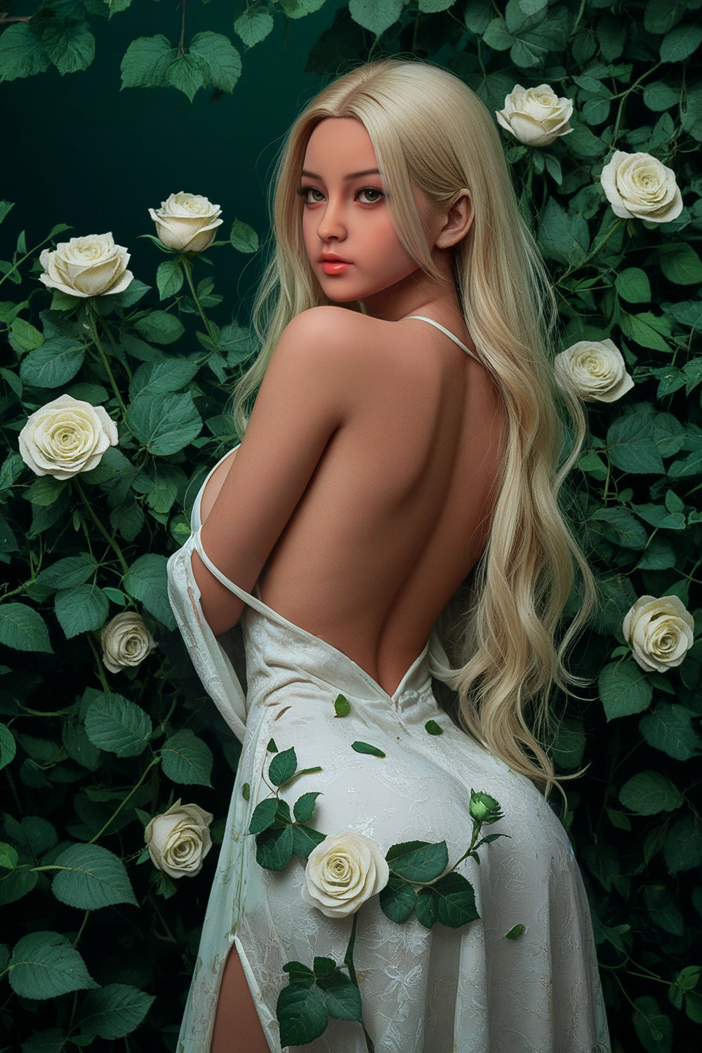 US Stock - Niko Plus 160cm #14 TPE Sex Doll Big Breasts Blonde Lady TPE Adult Love Doll