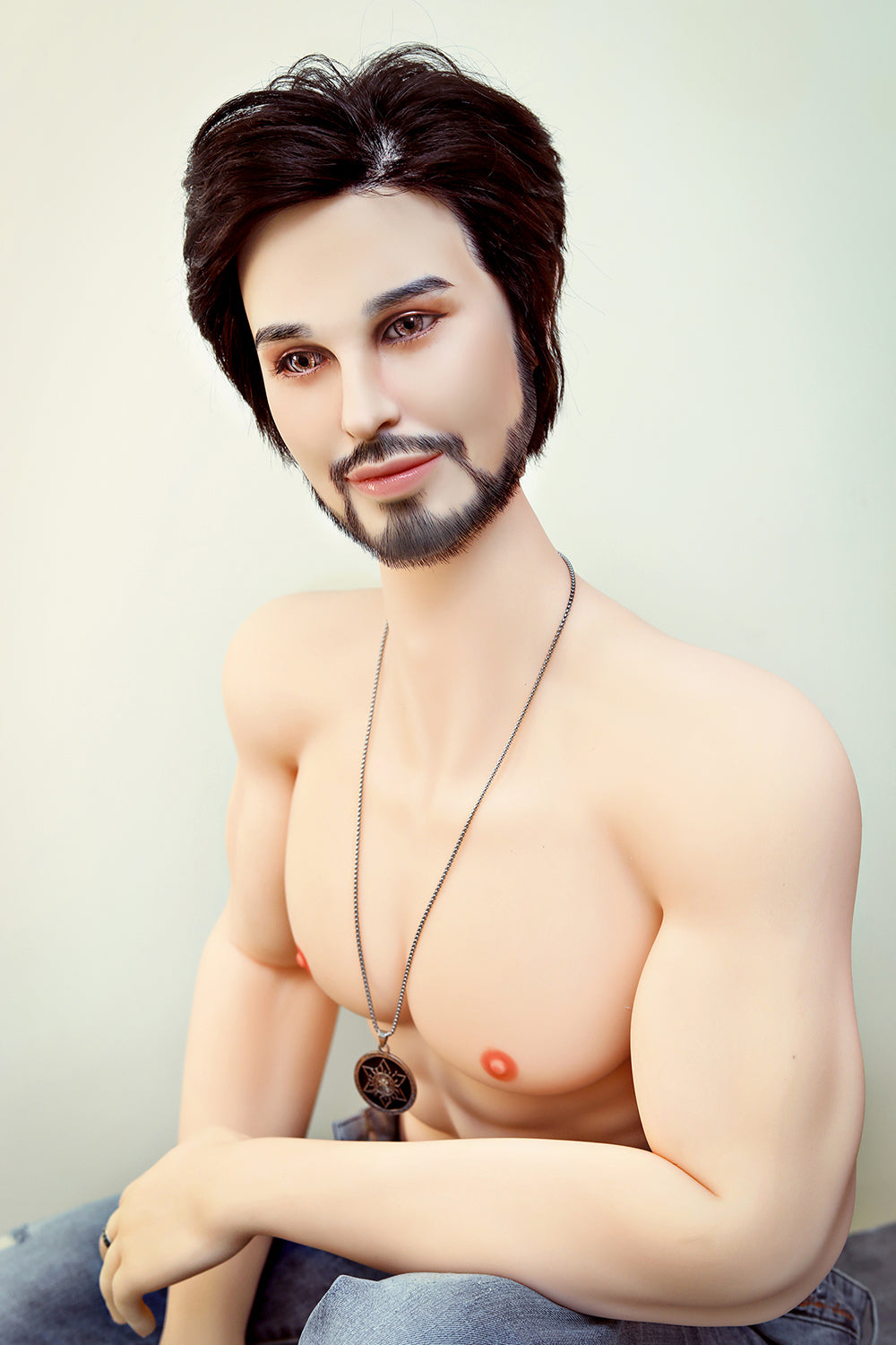 162cm Billy Silicone Head Male Sex Doll Realistic TPE Body Gay Adult Sex Doll