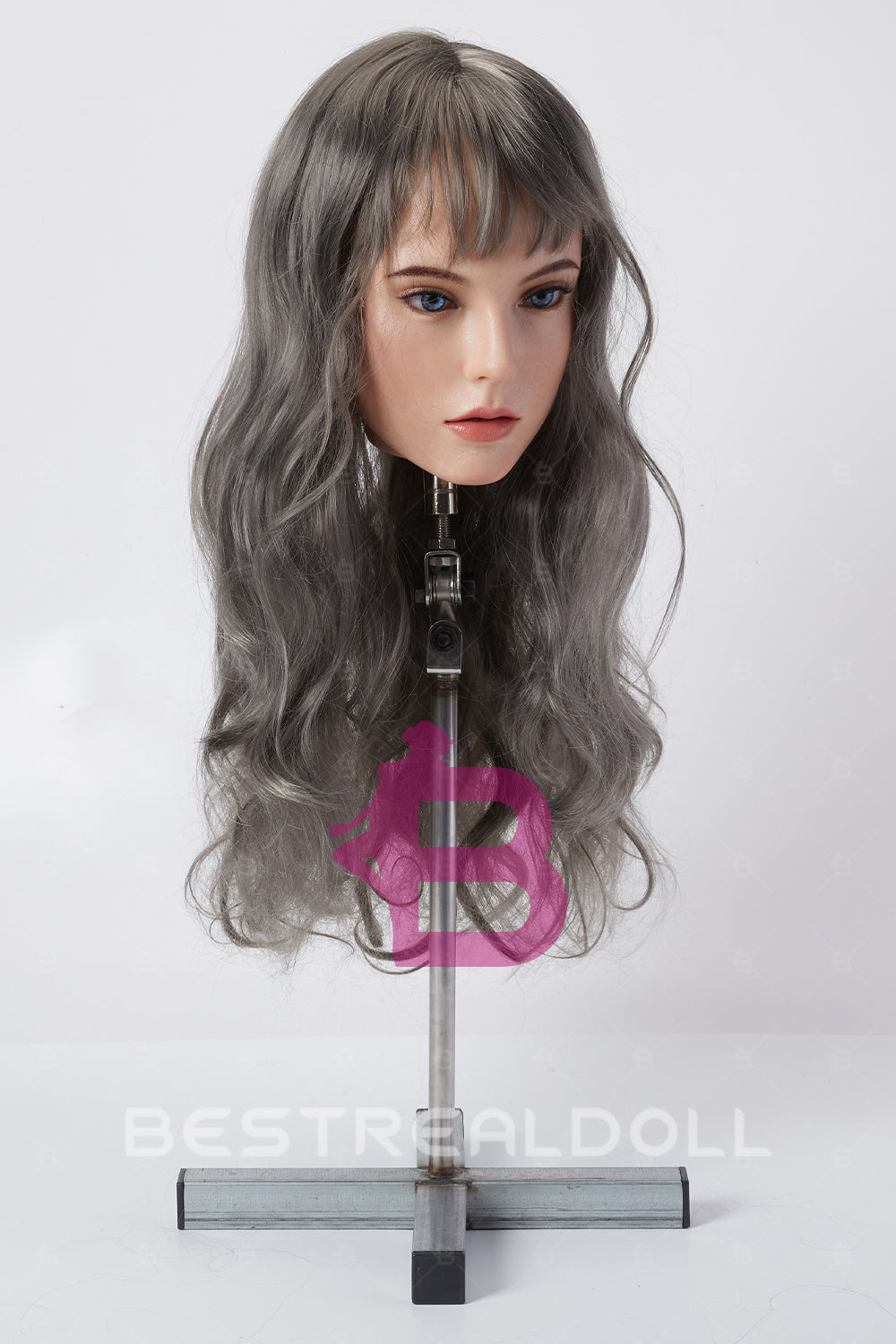 Sex Doll Head Stand Sex Doll Head Storage Stand Adult Love Doll Display Metal Stand (Head Stand ONLY, Head NOT Included)