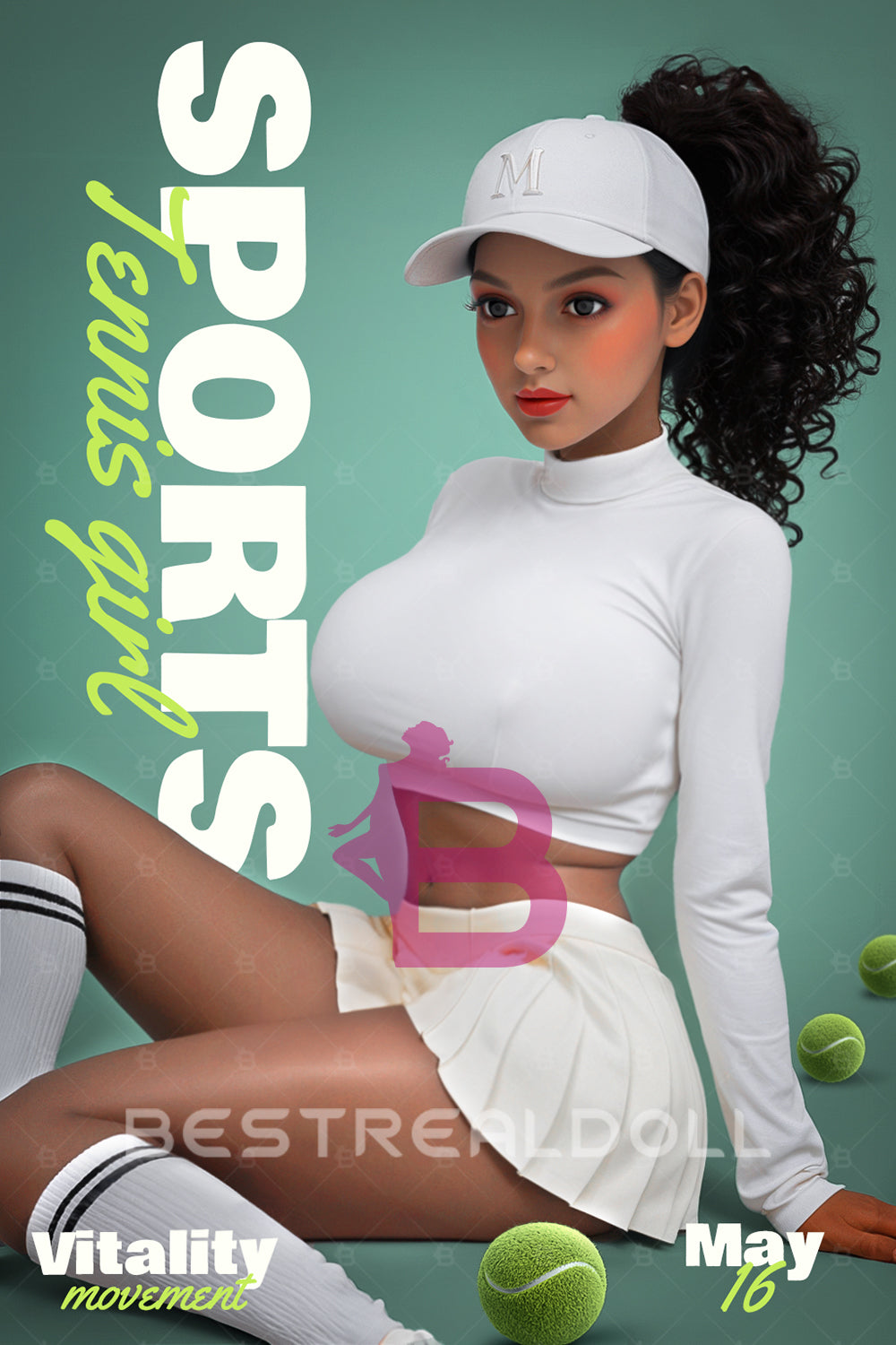 US Stock - Nina Plus 158cm #252 Big Breasts TPE Sex Doll Tanned Skin Sport Girl Adult TPE Love Dolls (Free 2ND Head)