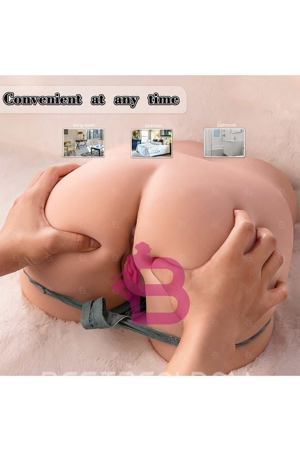 US Stock - SQ-MAR50116V TPE Female Sex Doll Ass Torso Realistic Sexy Vagina Torso Ass Love Doll