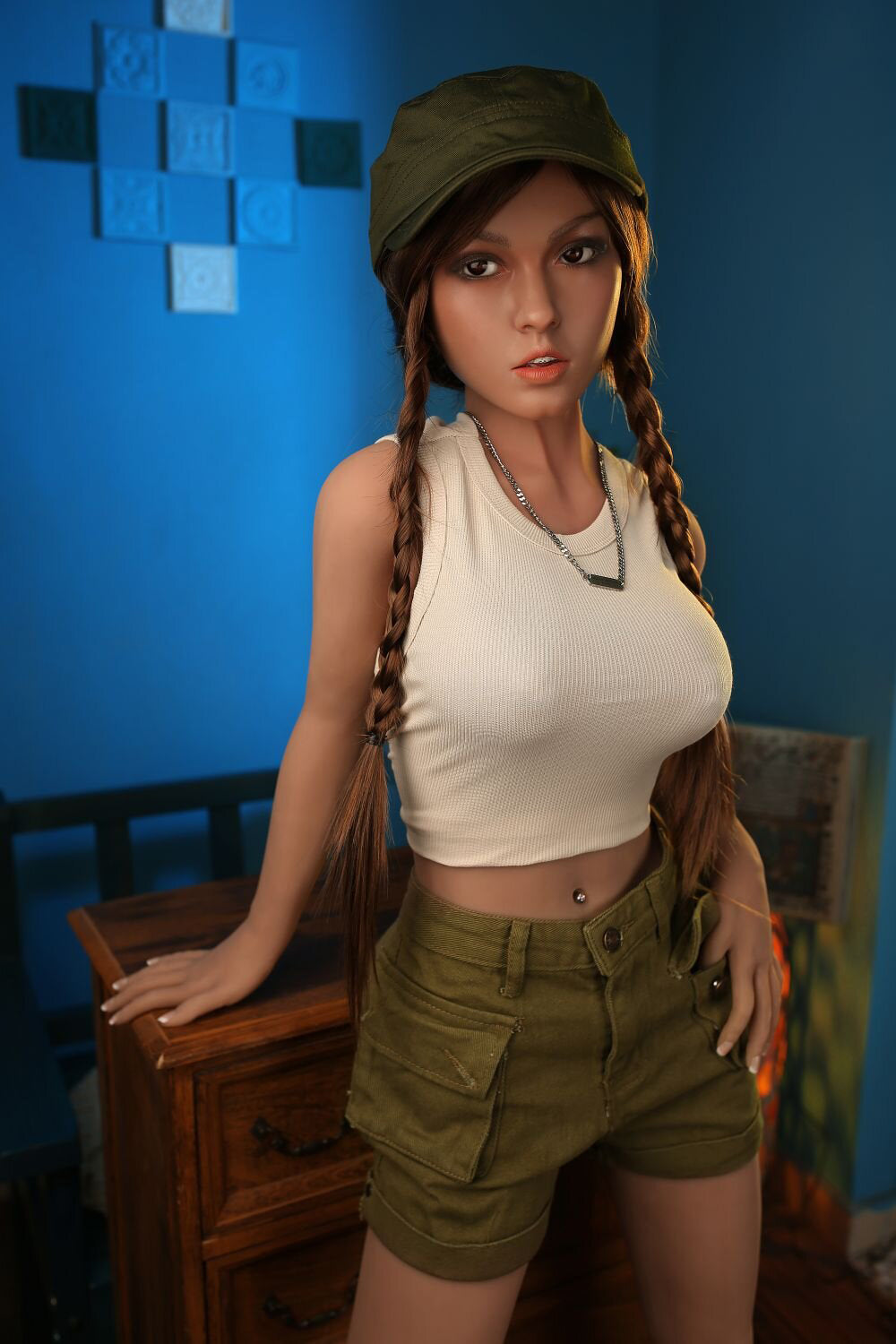 US Stock - Galaxy Mirae Plus C12 TPE Sex Doll Medium Boobs Tanned Skin Adult Love Doll